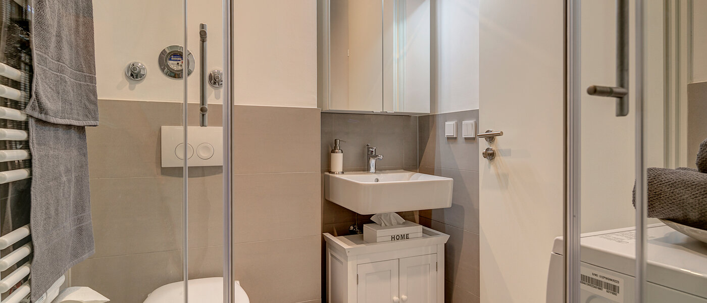 квартира München Obermenzing 03 ванная комната 10663