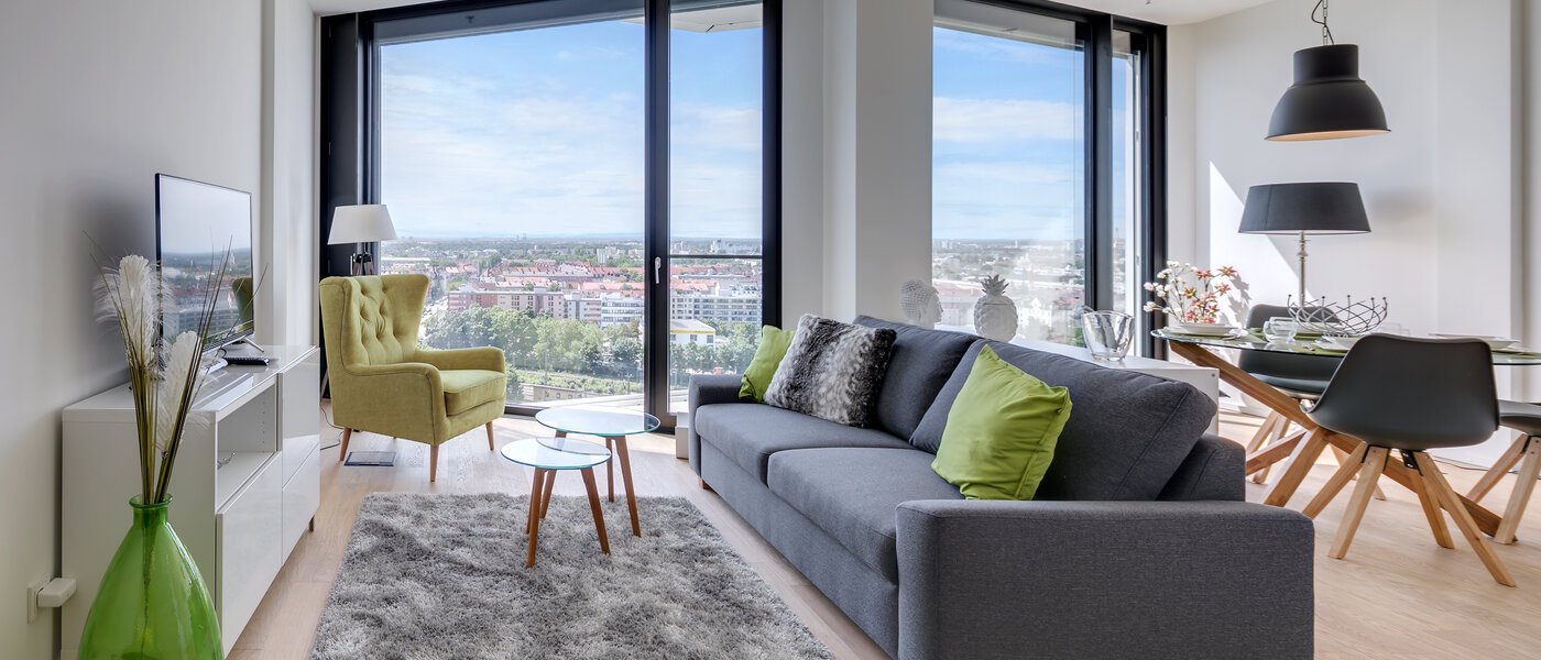 квартира München Nymphenburg 02 гостиная 10684