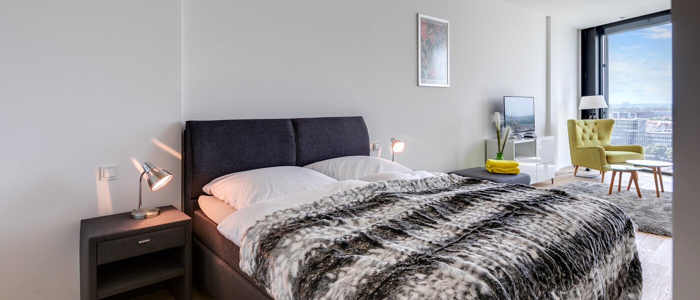 квартира München Nymphenburg 01 спальная 10684