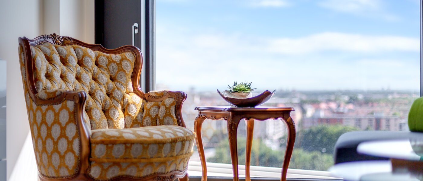 квартира München Nymphenburg 02 гостиная 10688