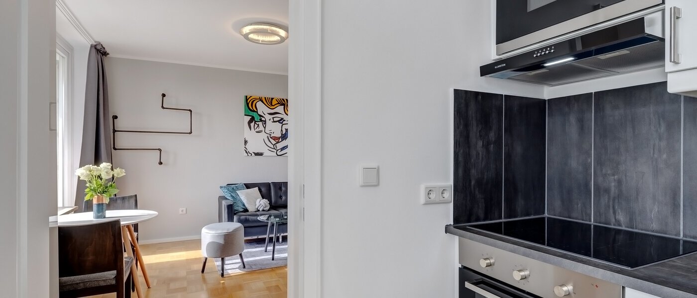 квартира München Milbertshofen 03 кухня 10709