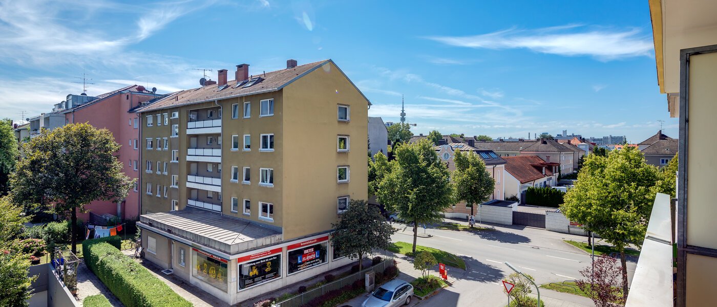 квартира München Milbertshofen 02 вид из окна 10709