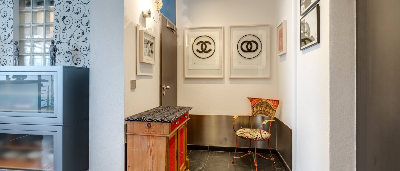 двухэтажная квартира München Isarvorstadt 01 коридор 10712