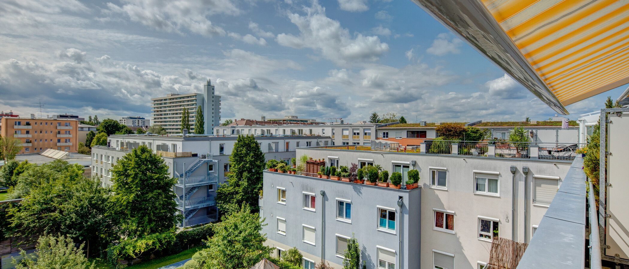 квартира München Sendling 01 вид из окна 10719