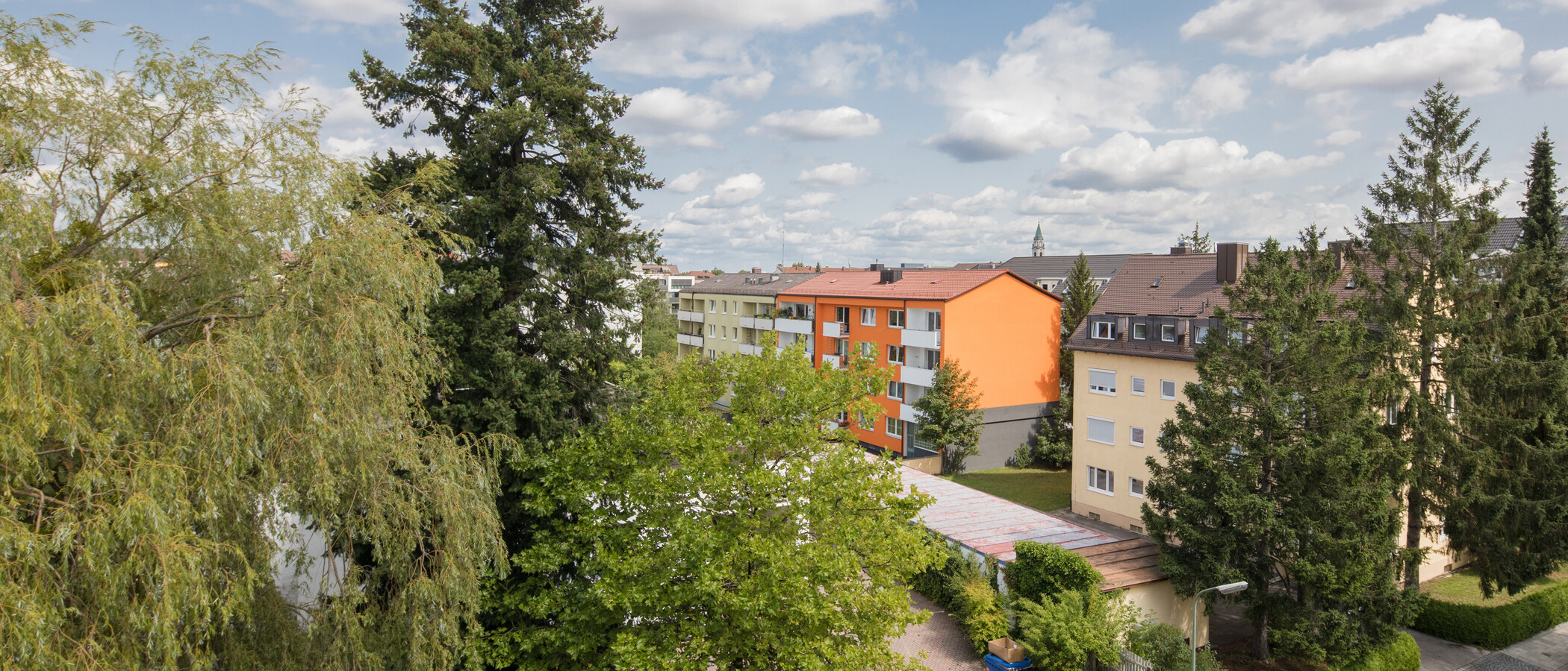 квартира München Sendling 03 вид из окна 10719