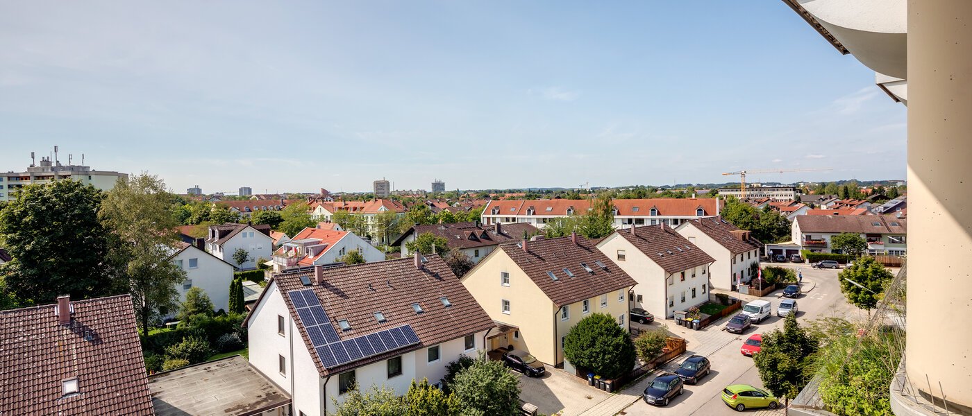 квартира Unterschleißheim 02 вид из окна 10721