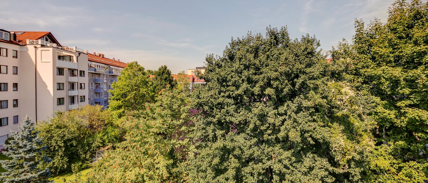 квартира München Ramersdorf 01 вид из окна 10733