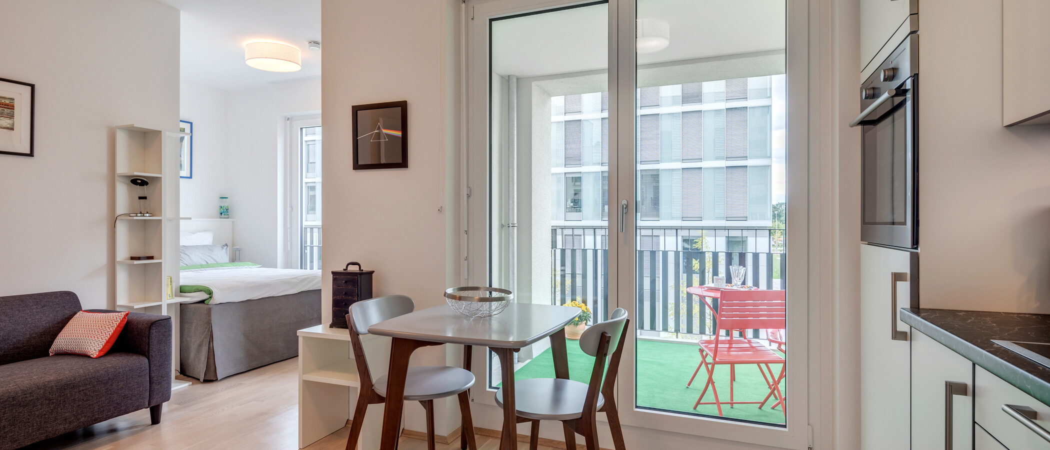 квартира München Milbertshofen 01 гостиная 10739