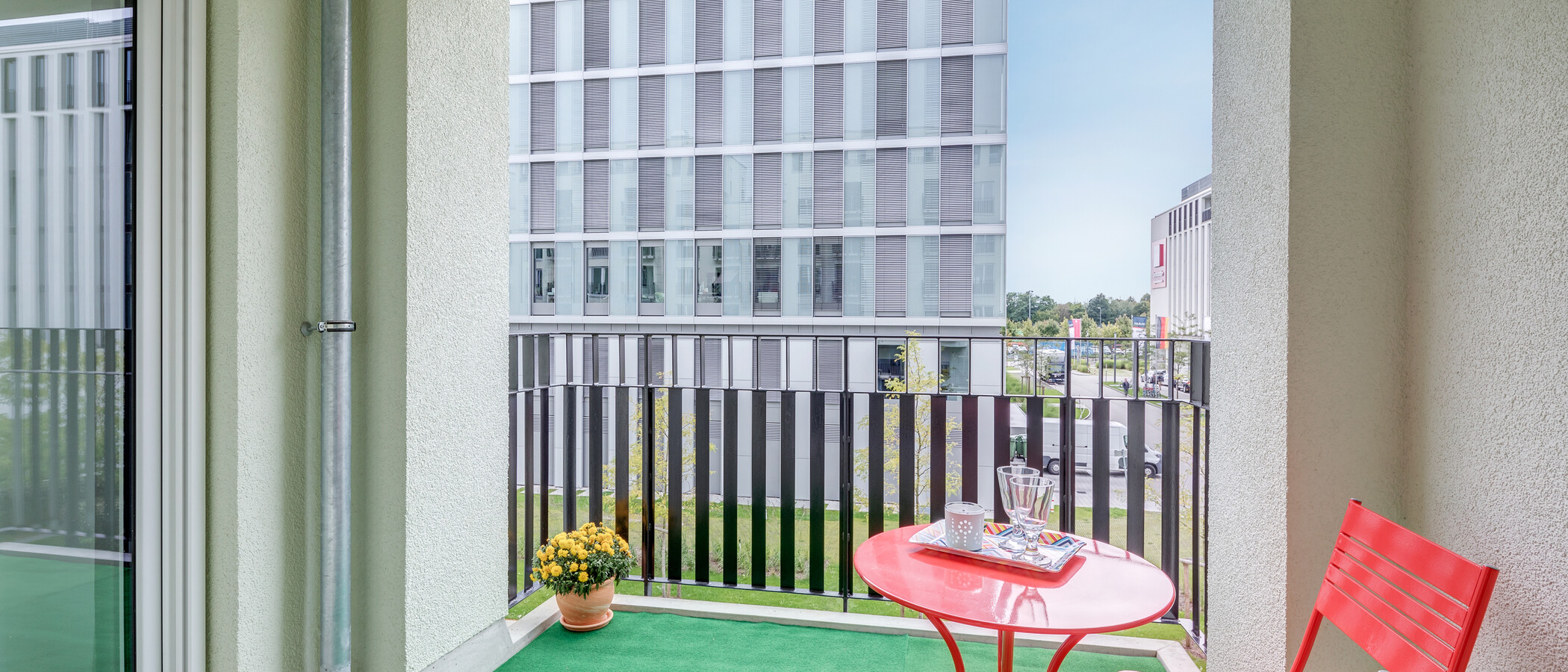 квартира München Milbertshofen 01 балкон 10739