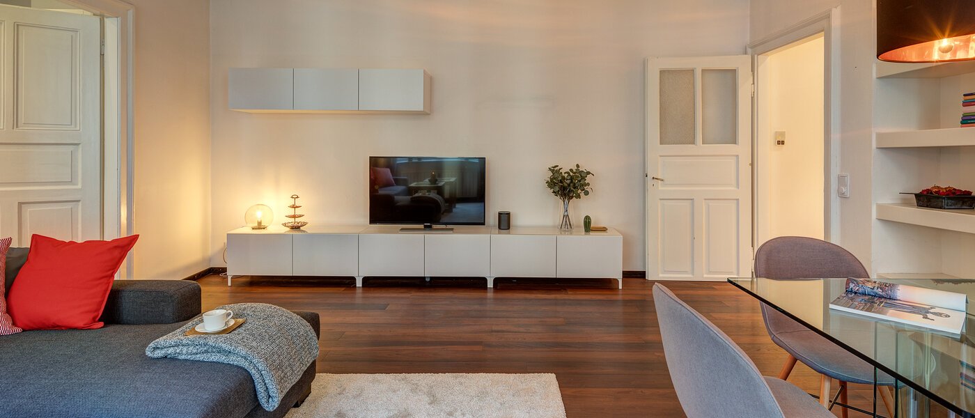 квартира München Lehel 05 гостиная 10748