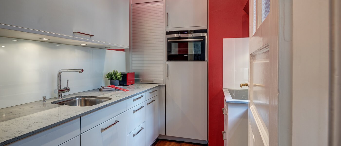 квартира München Lehel 01 кухня 10748