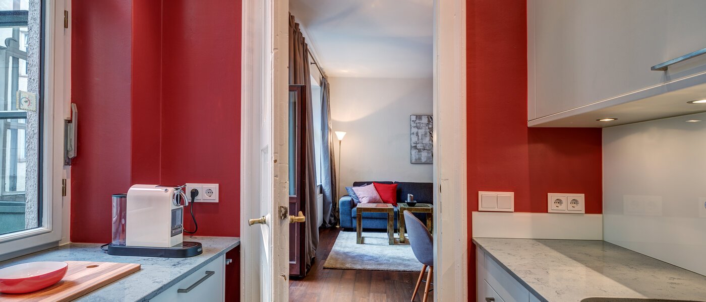 квартира München Lehel 03 кухня 10748