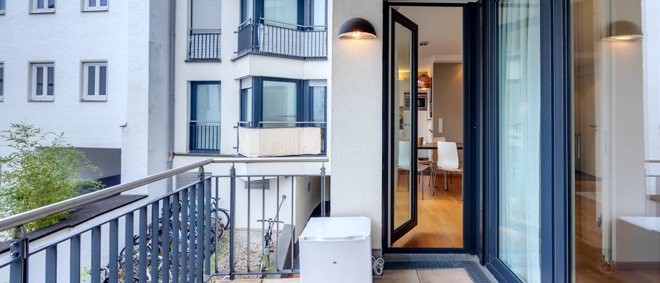 квартира München Maxvorstadt 02 балкон 10752