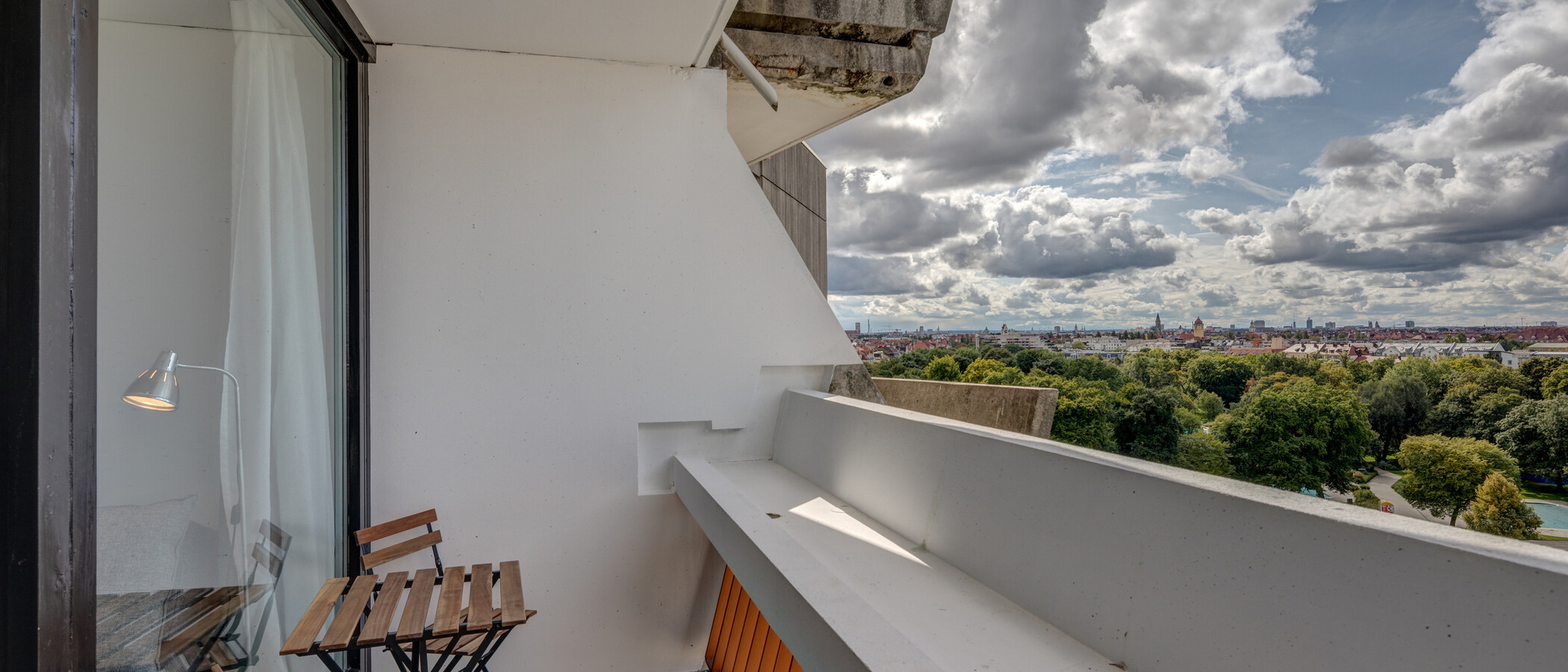 квартира München Schwabing-Nord (zw. Leopoldstraße & Englischen Garten) 02 балкон 10753