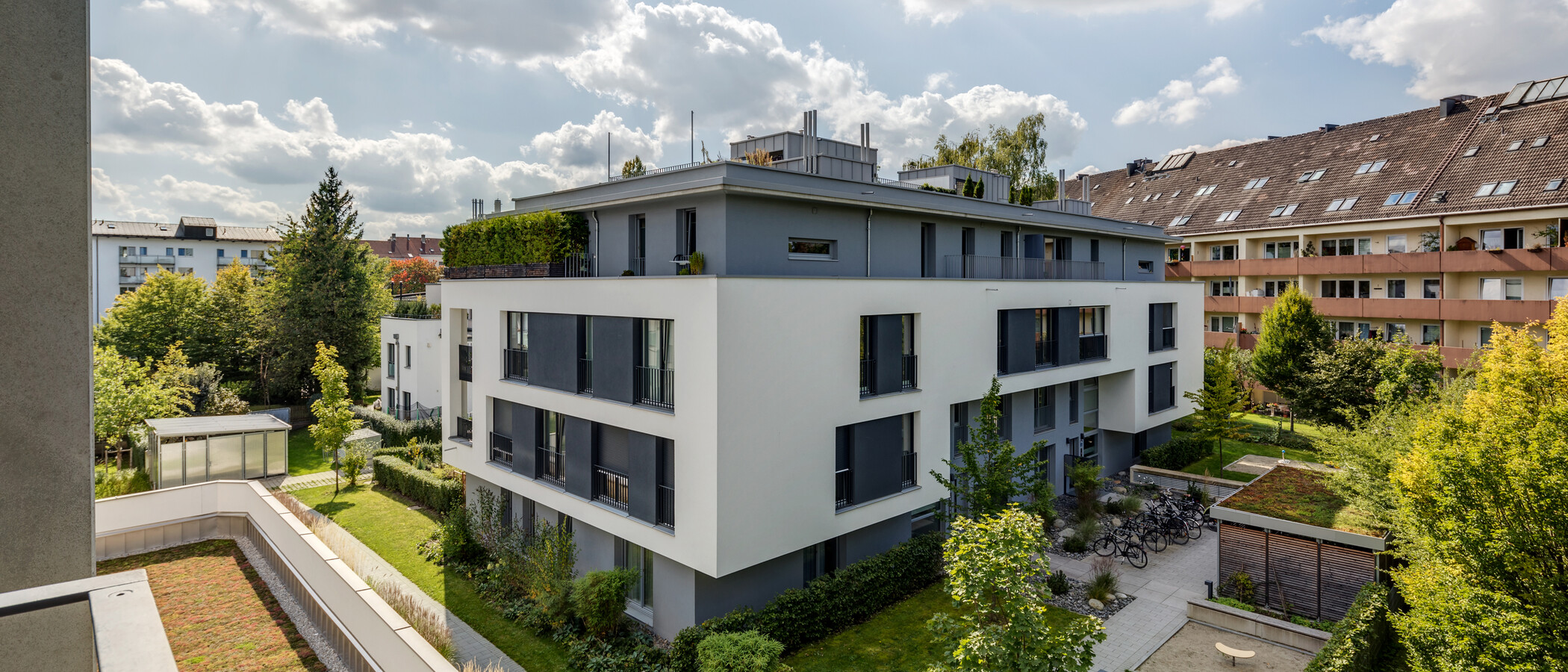 квартира München Pasing 03 вид из окна 10754