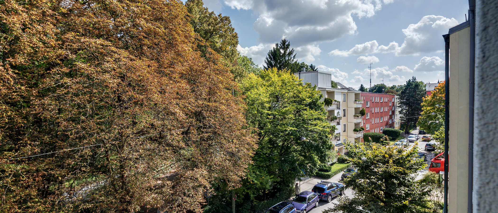 квартира München Pasing 04 вид из окна 10754
