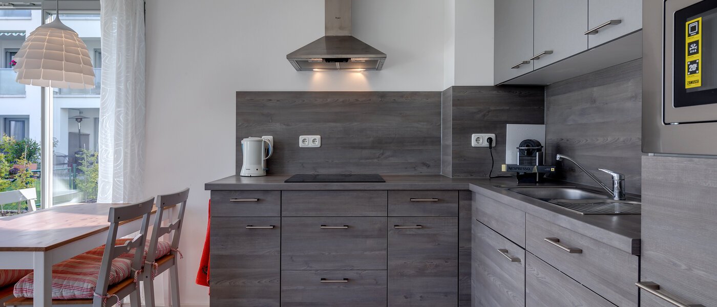 квартира München Messestadt Riem 01 кухня 10763