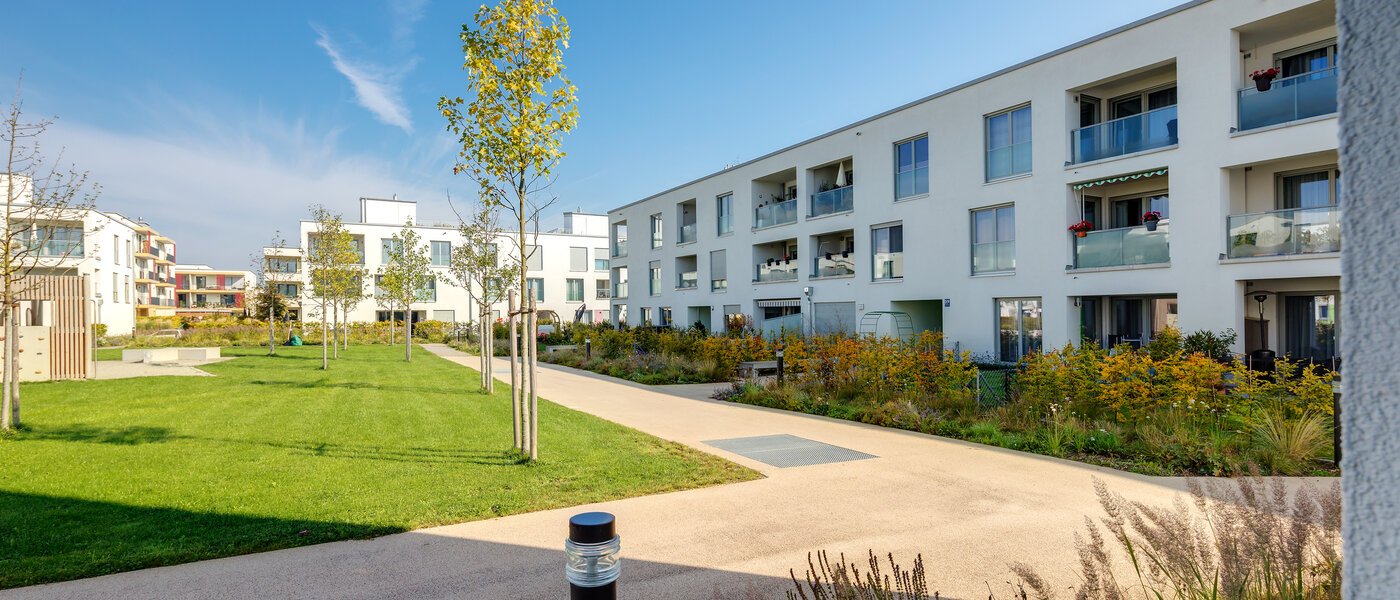 квартира München Messestadt Riem 02 вид из окна 10763