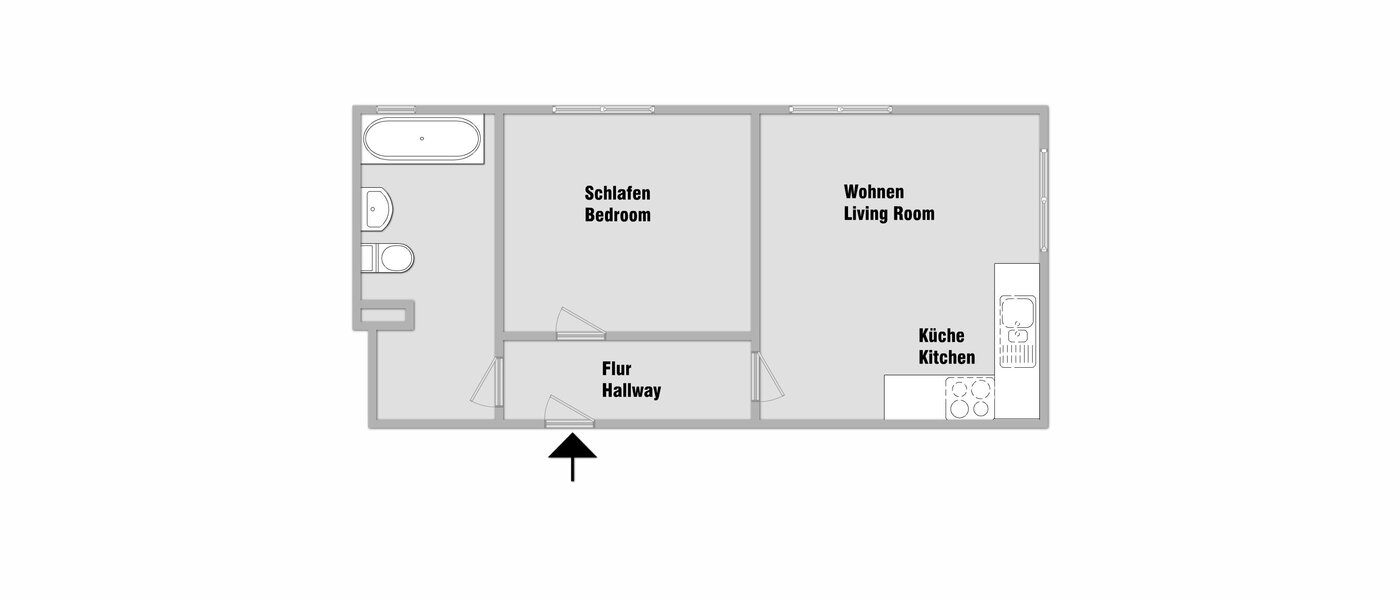 квартира München Messestadt Riem 01 план этажа 10763