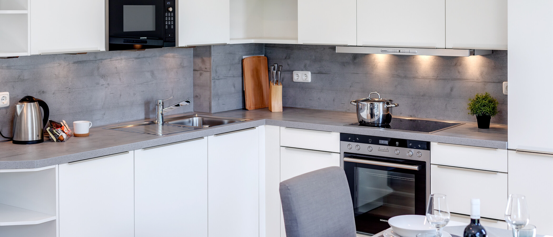 квартира München Messestadt Riem 03 кухня 10766