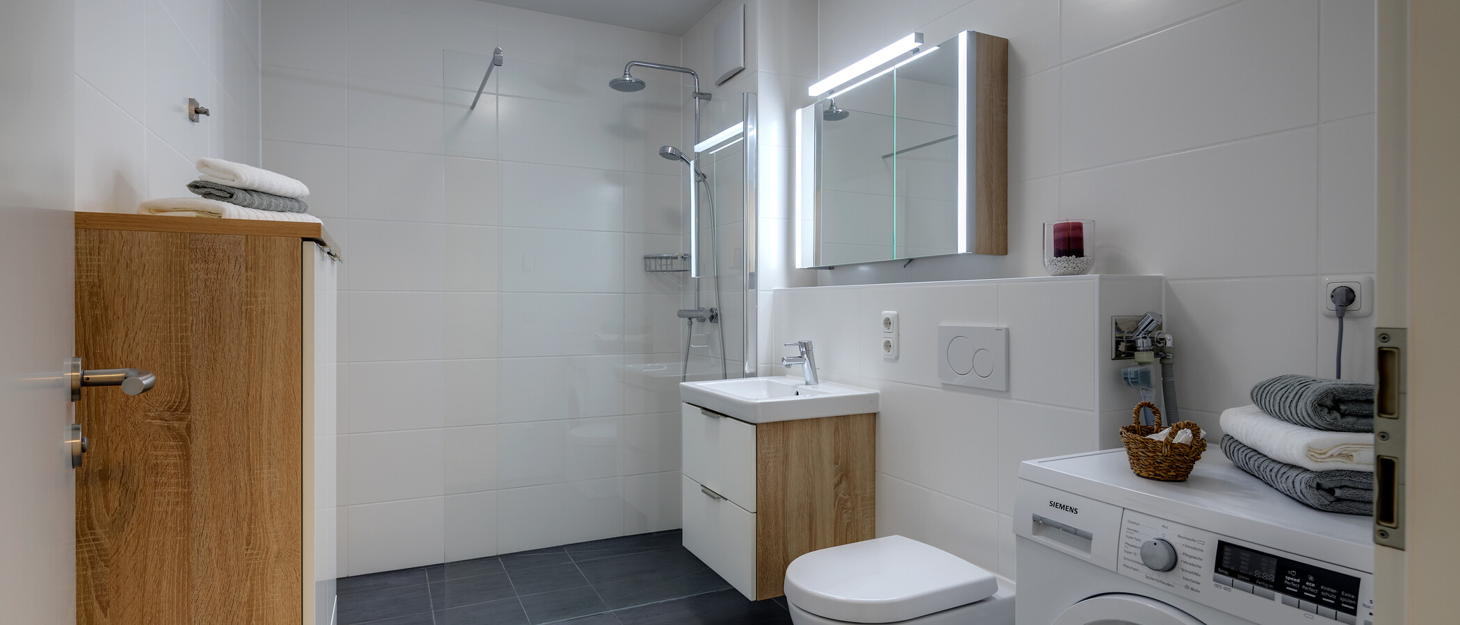 квартира München Messestadt Riem 01 ванная комната 10766
