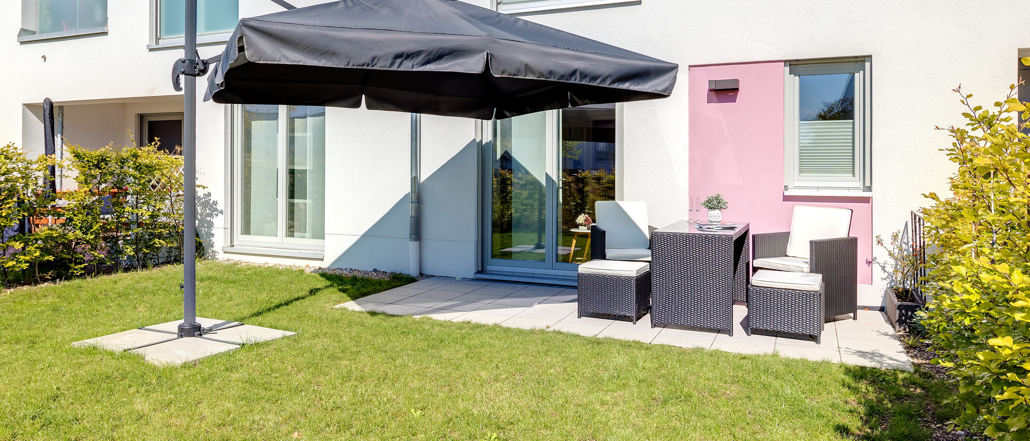 квартира München Messestadt Riem 01 терраса 10766
