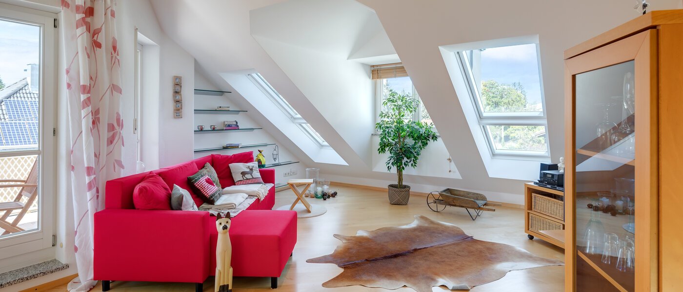 мансардная квартира Neubiberg 02 гостиная 10767