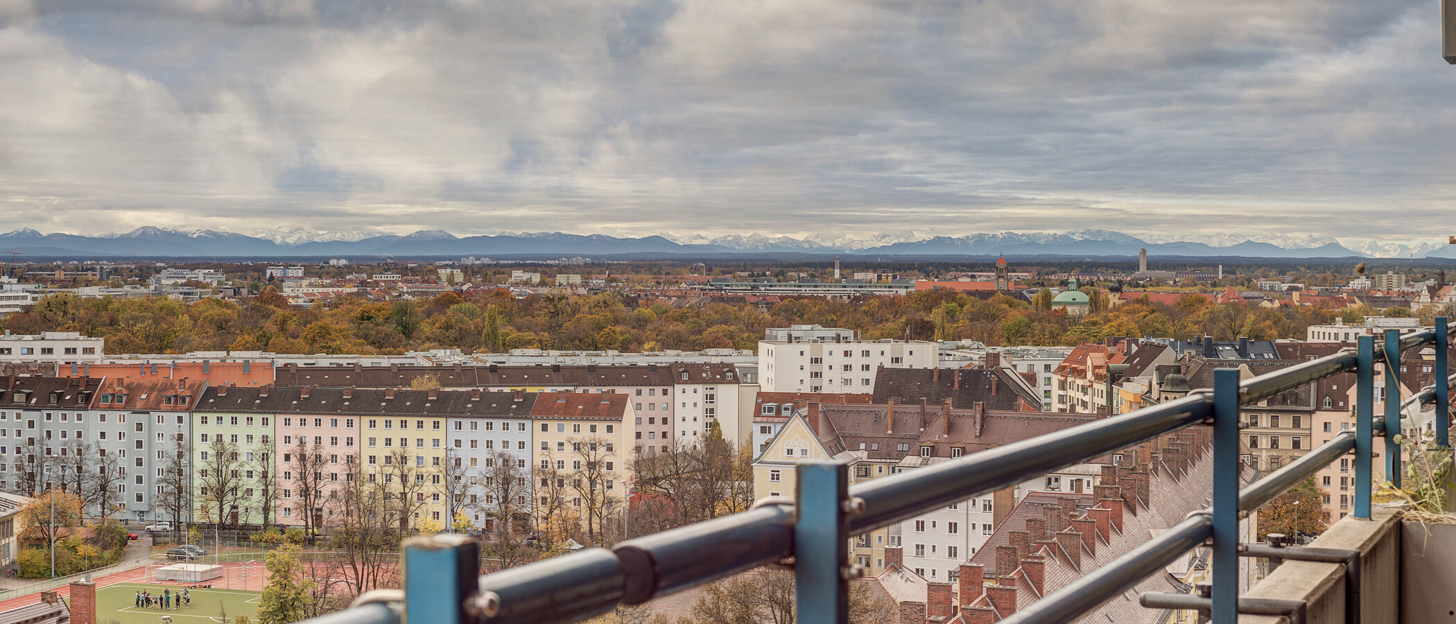 квартира München Haidhausen 01 вид из окна 10769