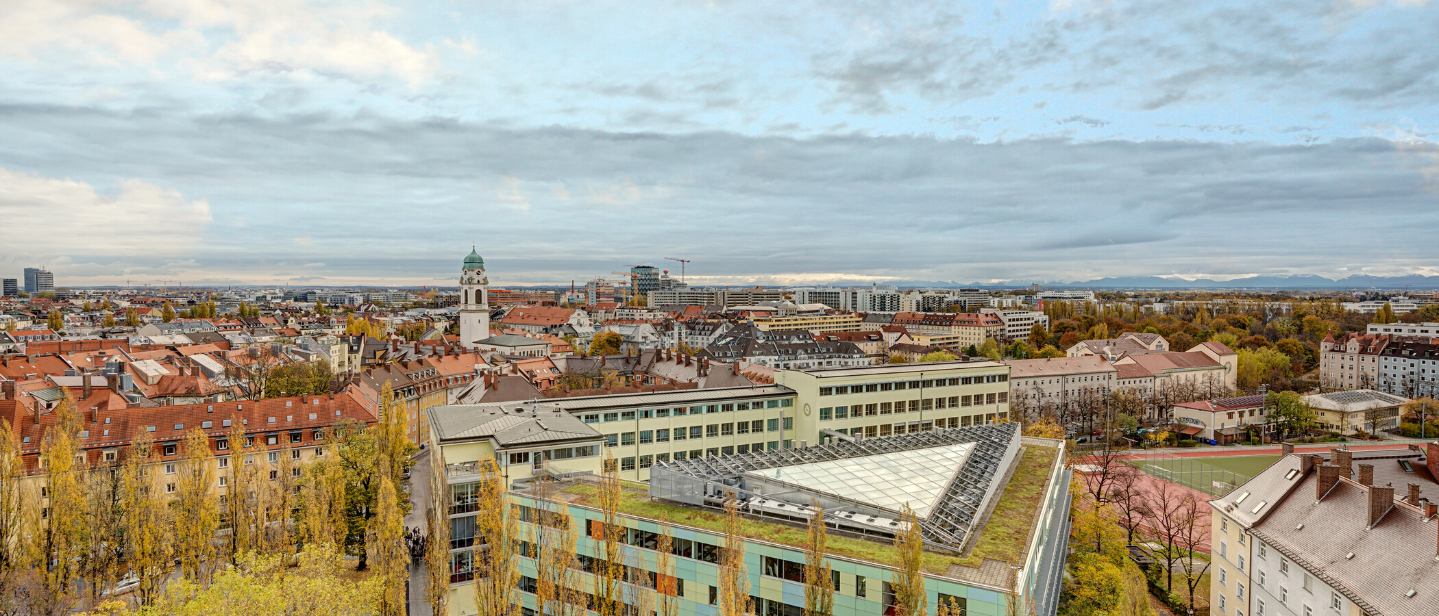 квартира München Haidhausen 03 вид из окна 10769