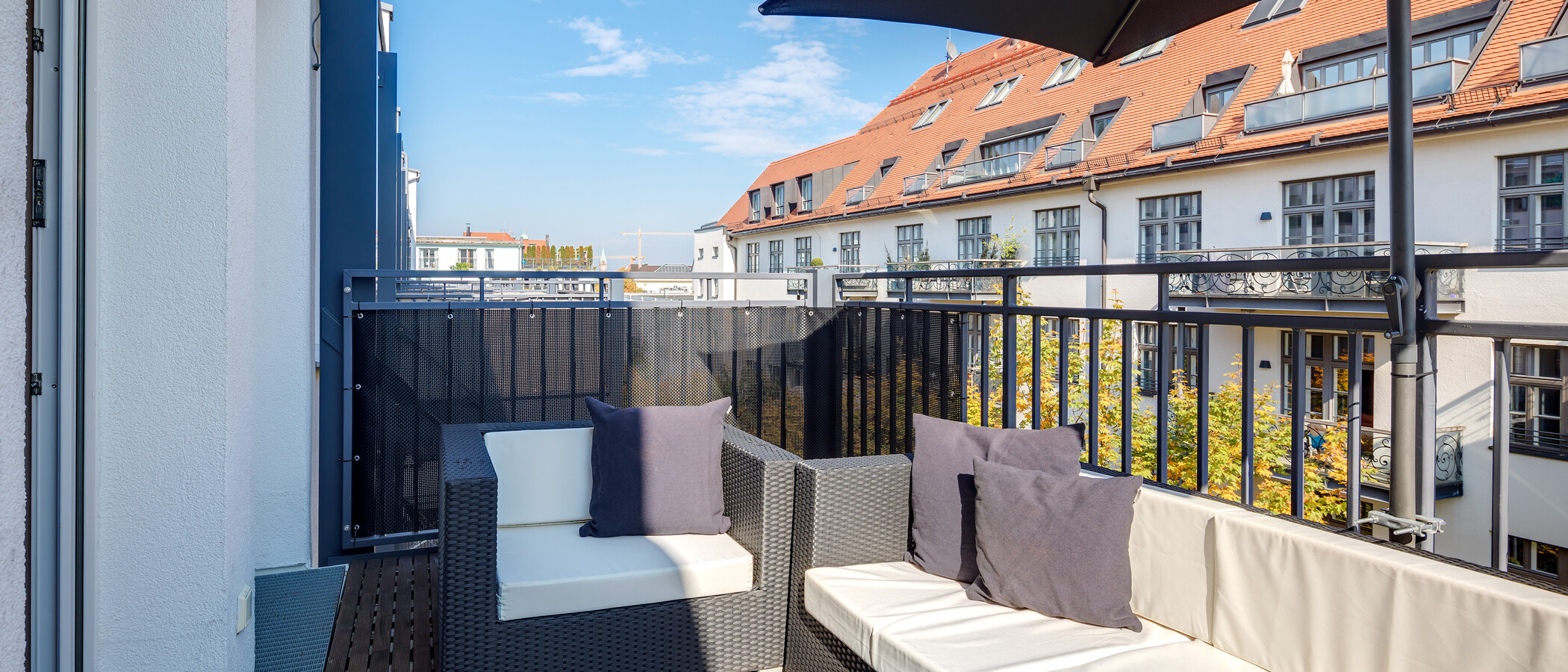 квартира München Isarvorstadt 03 балкон 10770