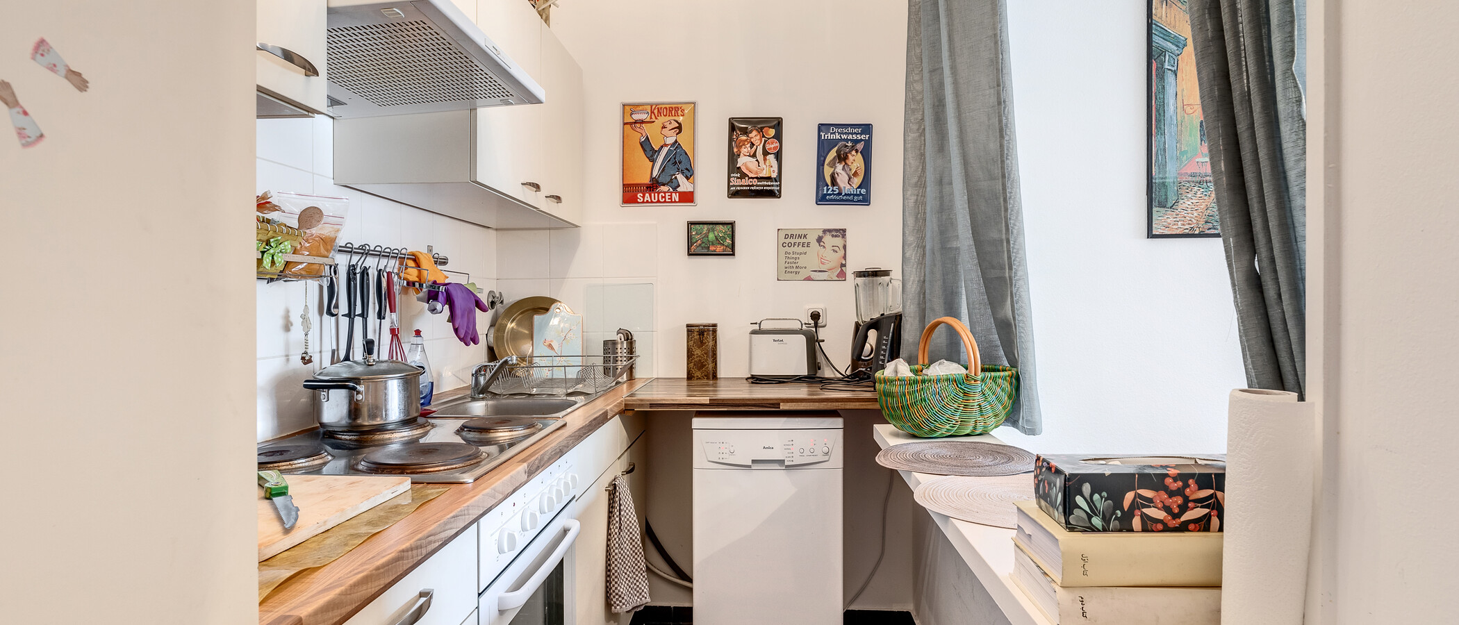 квартира München Schwabing-West (rund um den Hohenzollernplatz) 01 кухня 10772