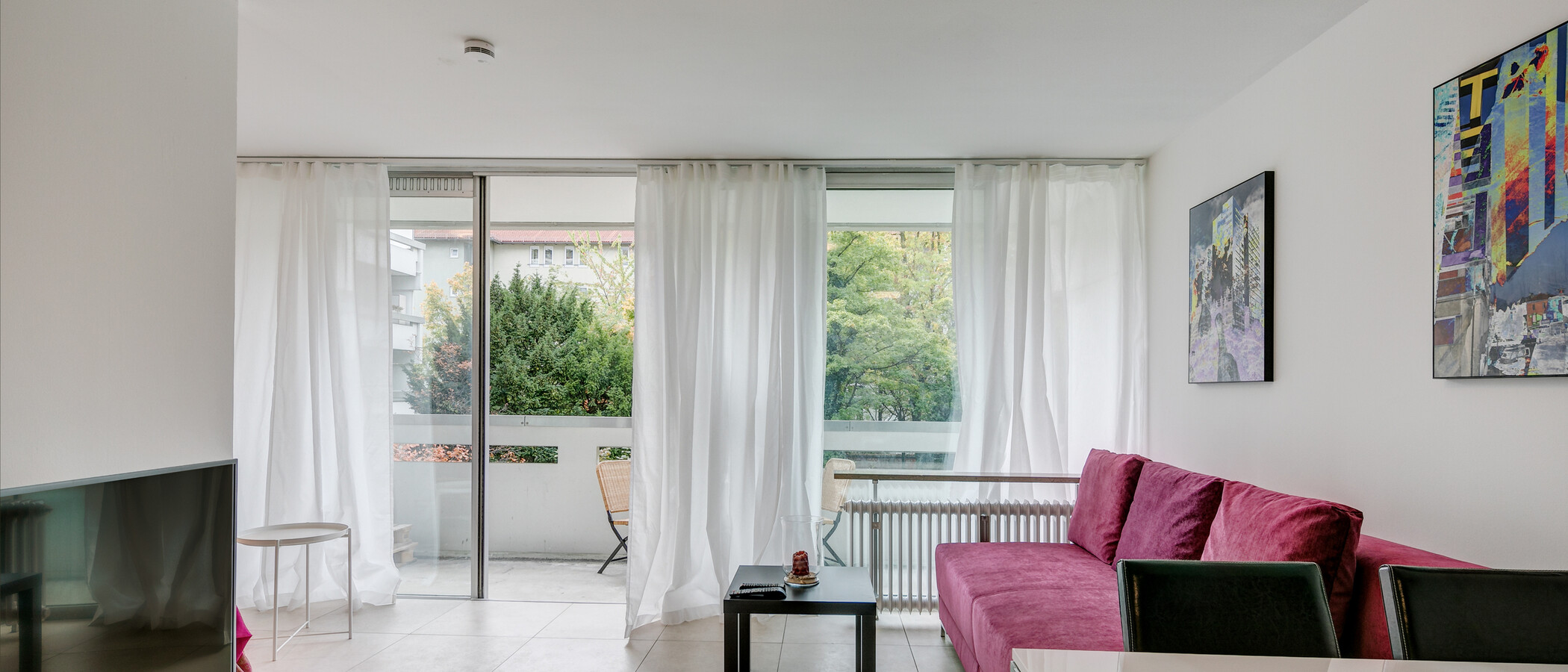 квартира München Neuhausen 01 гостиная 10774