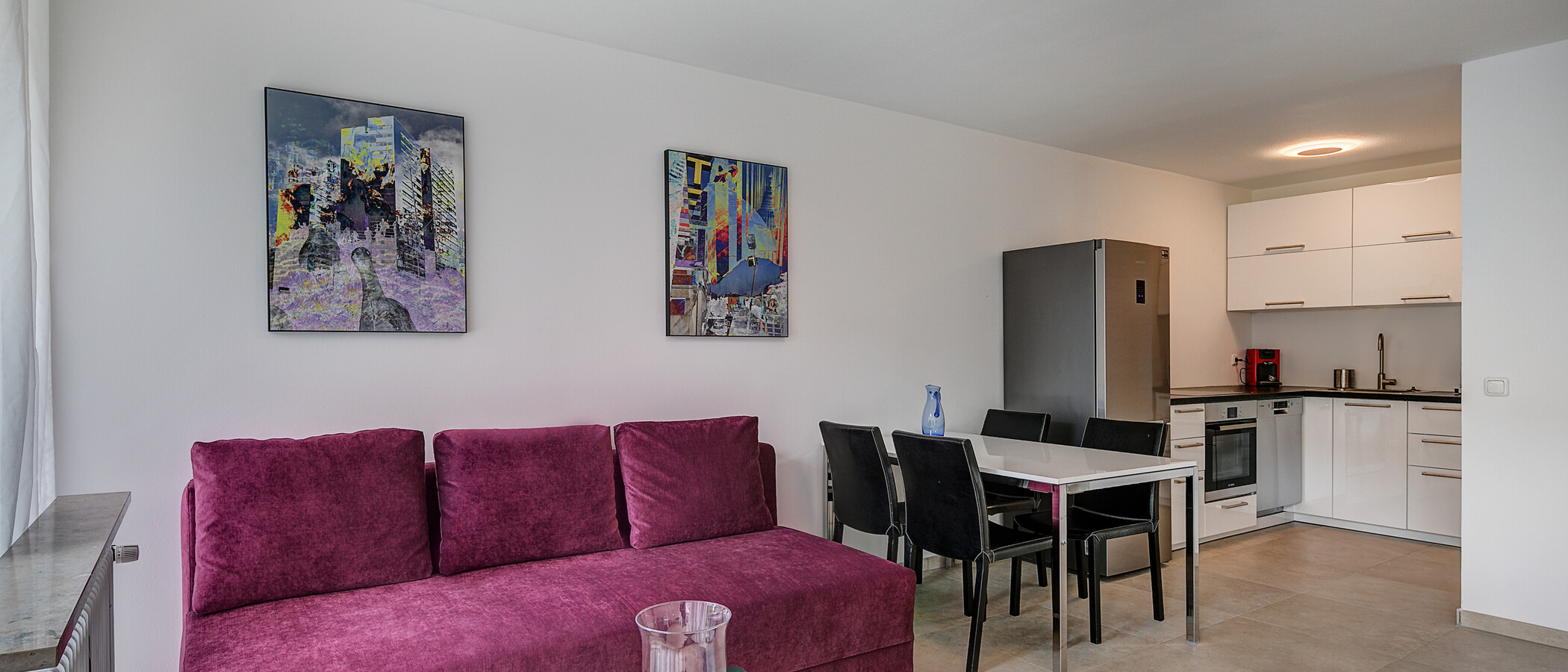 квартира München Neuhausen 03 гостиная 10774