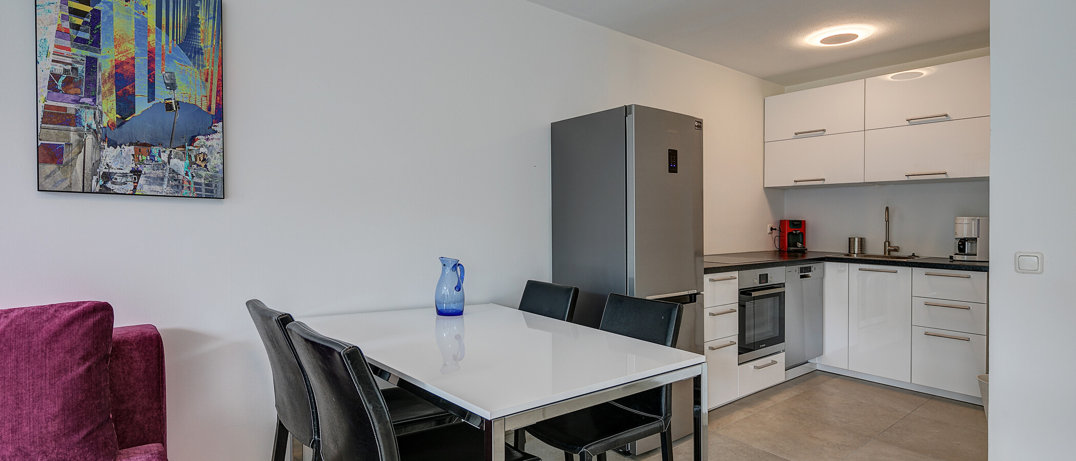 квартира München Neuhausen 04 гостиная 10774