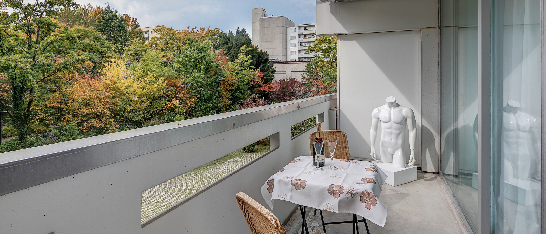 квартира München Neuhausen 01 балкон 10774