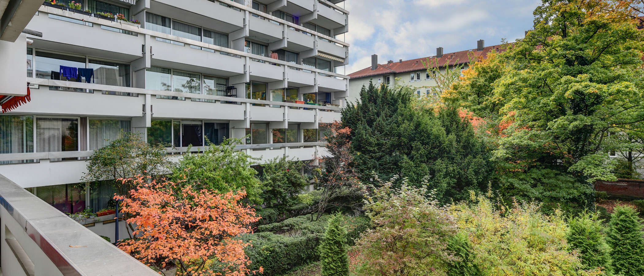 квартира München Neuhausen 02 вид из окна 10774