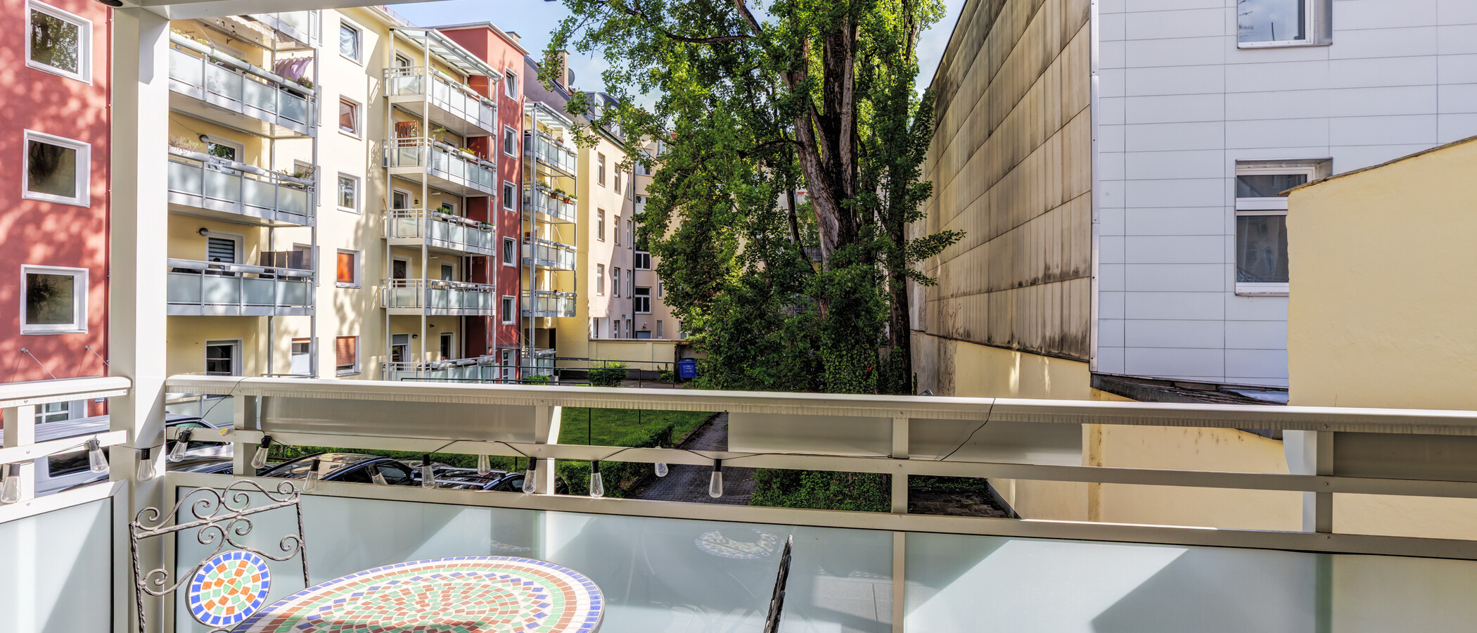 квартира München Schwanthalerhöhe 02 балкон 10788