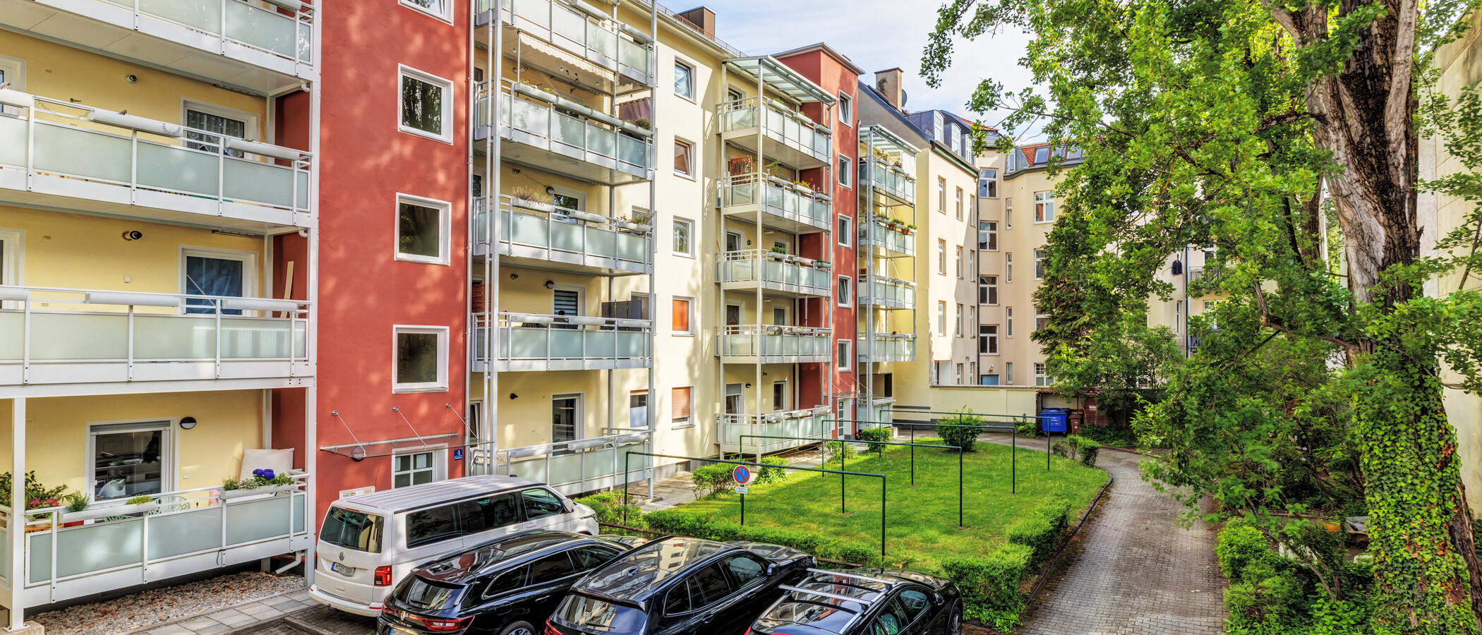 квартира München Schwanthalerhöhe 01 вид из окна 10788
