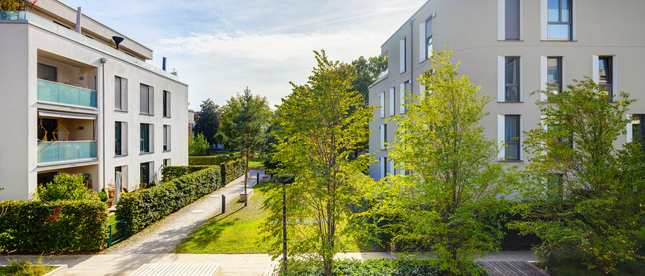 квартира München Schwabing - Domagkpark 02 вид из окна 10791