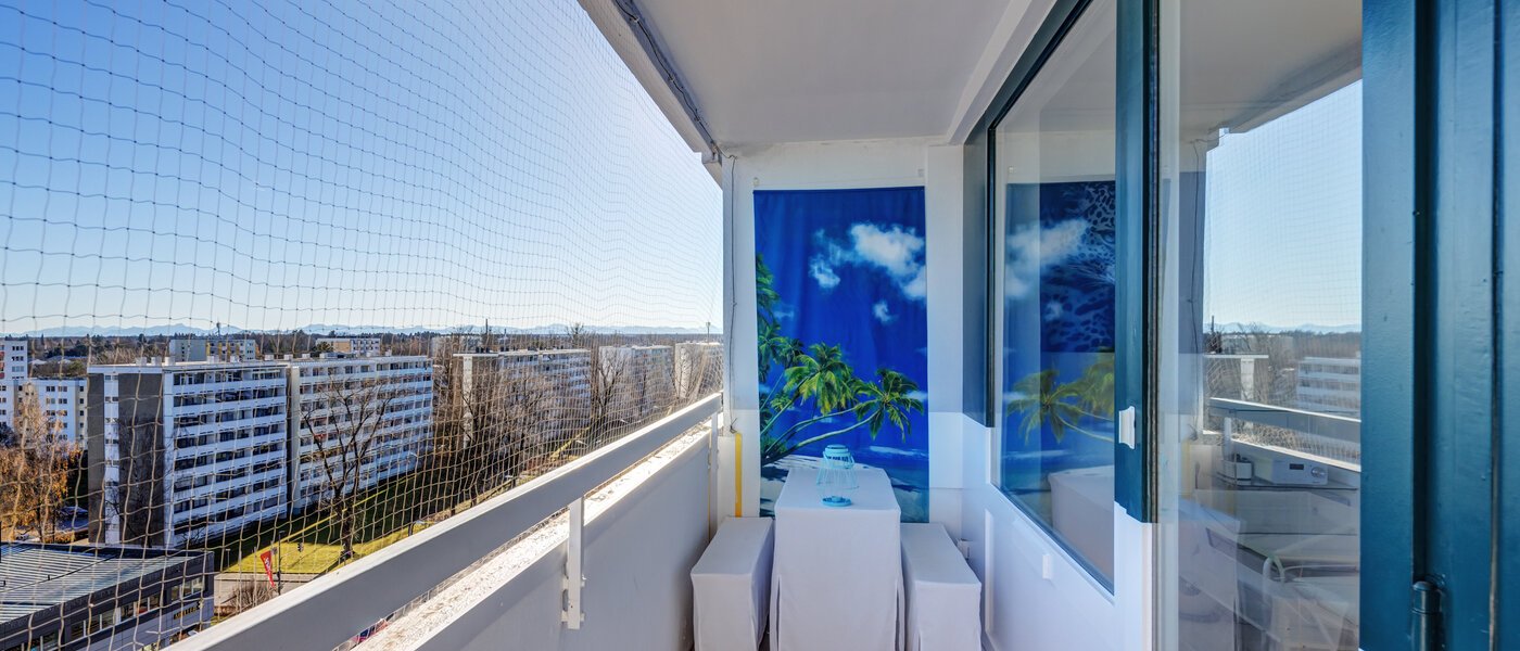 квартира München Parkstadt Solln 01 балкон 10793