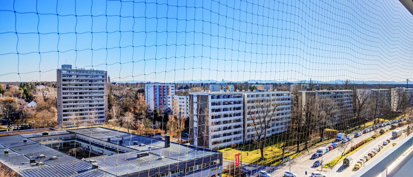 квартира München Parkstadt Solln 01 вид из окна 10793