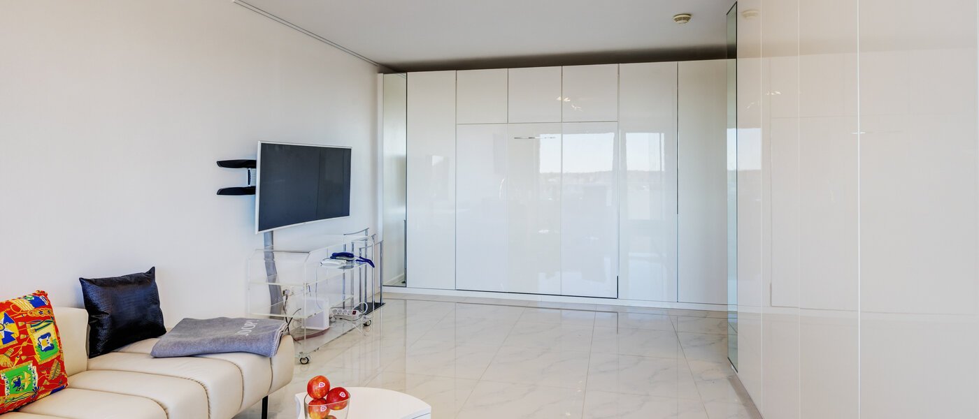 квартира München Parkstadt Solln 04 жилое пространство 10793