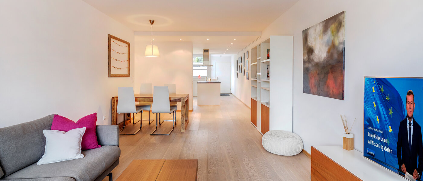 квартира München Olympiadorf 04 гостиная 10807