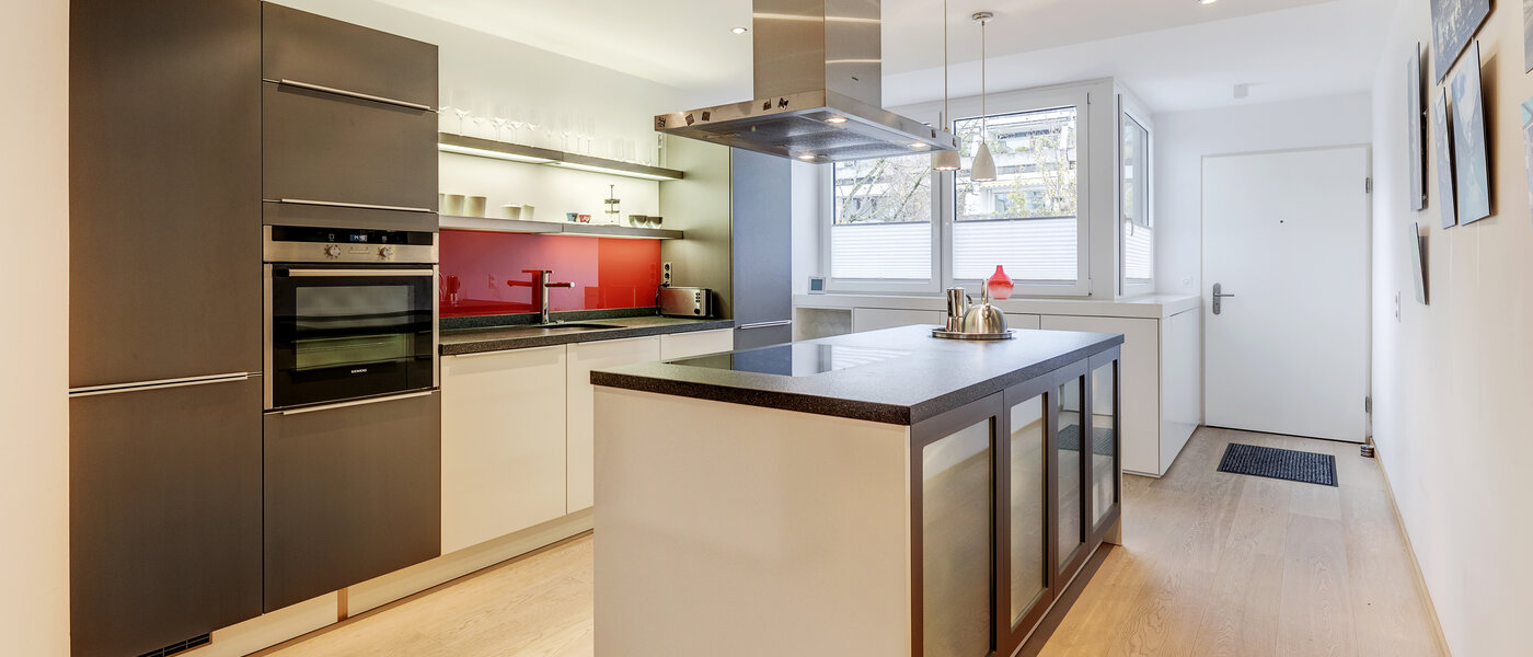 квартира München Olympiadorf 02 кухня 10807