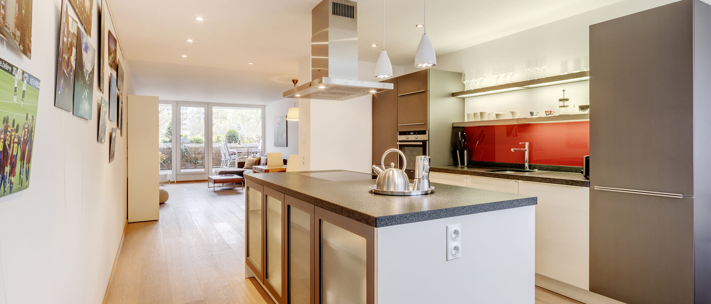 квартира München Olympiadorf 03 кухня 10807