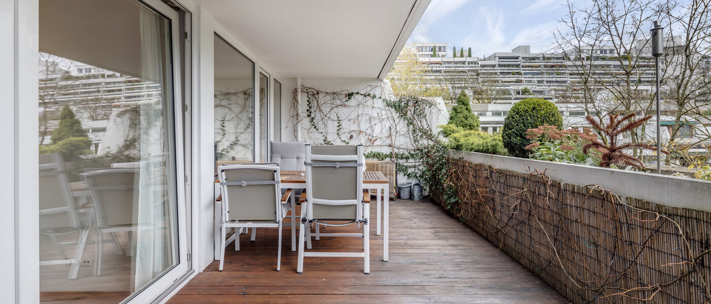 квартира München Olympiadorf 02 терраса 10807