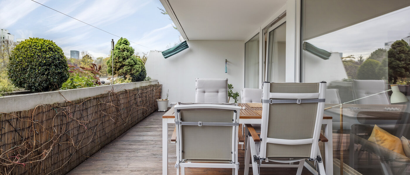 квартира München Olympiadorf 03 терраса 10807