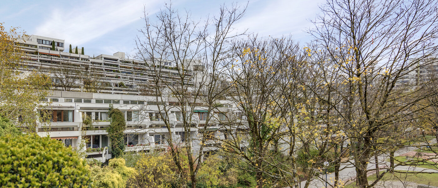 квартира München Olympiadorf 02 вид из окна 10807