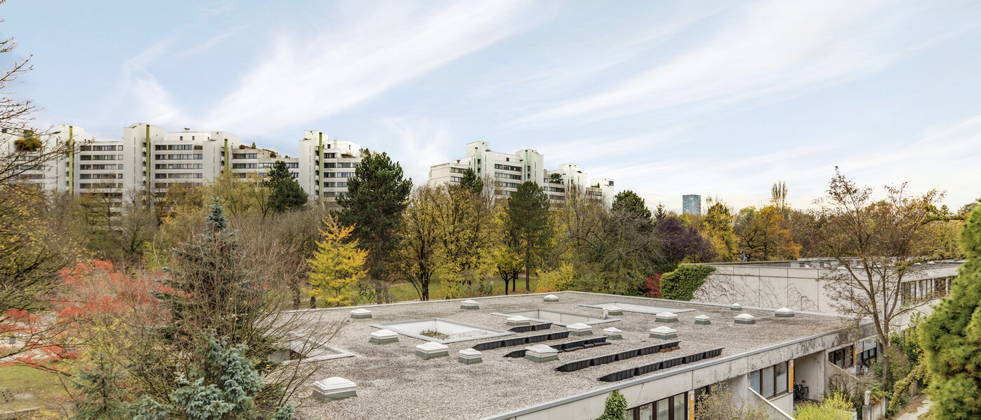 квартира München Olympiadorf 03 вид из окна 10807