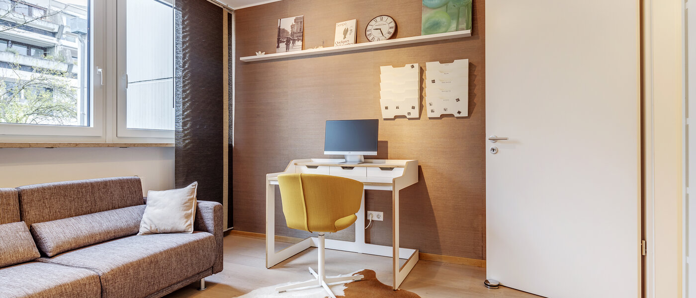 квартира München Olympiadorf 01 гостевая комната 10807